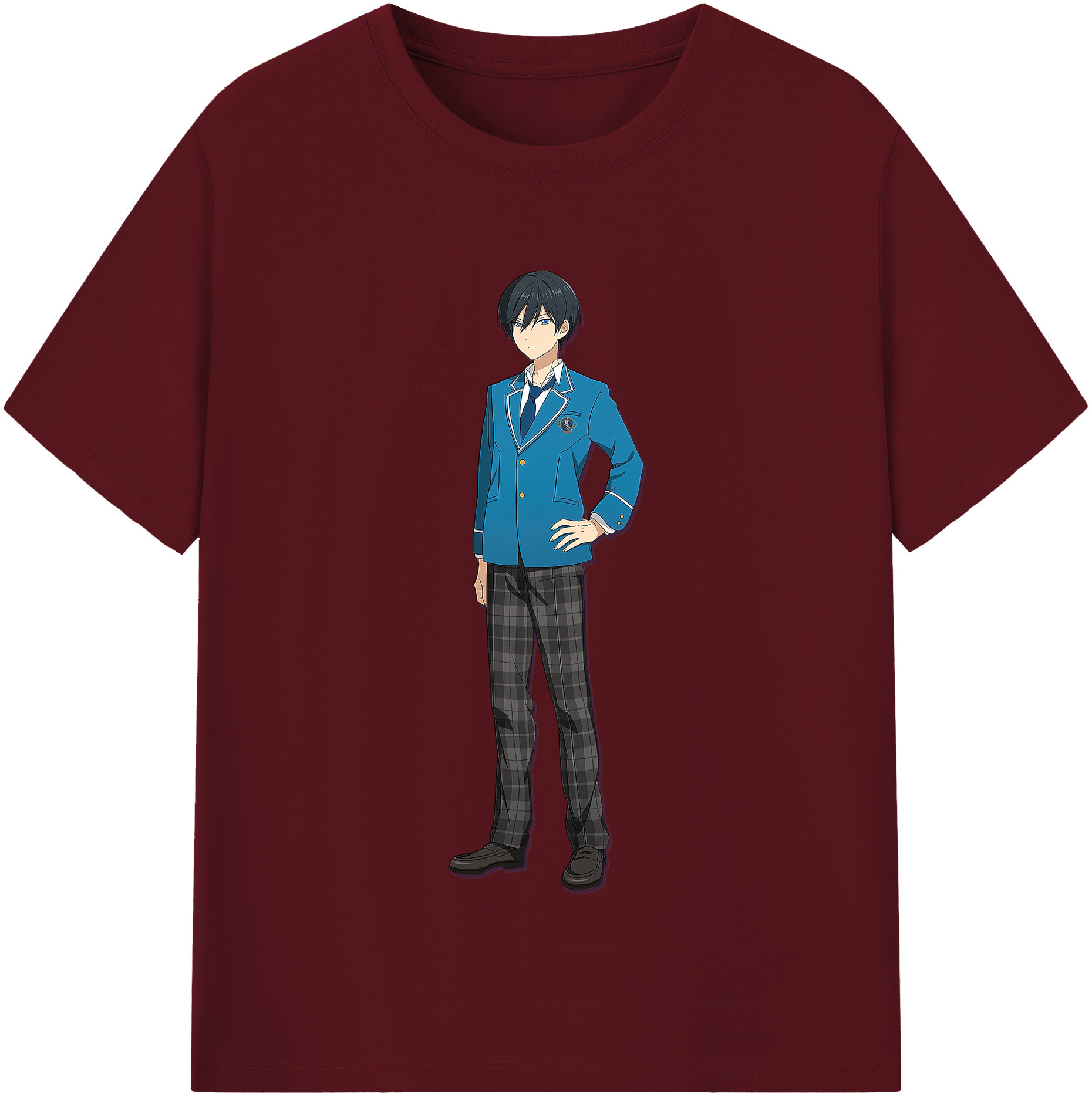 （画像用） あんさんぶるスターズ! Ensemble Stars 綿100％半袖Tシャツ（フロントプリント）
